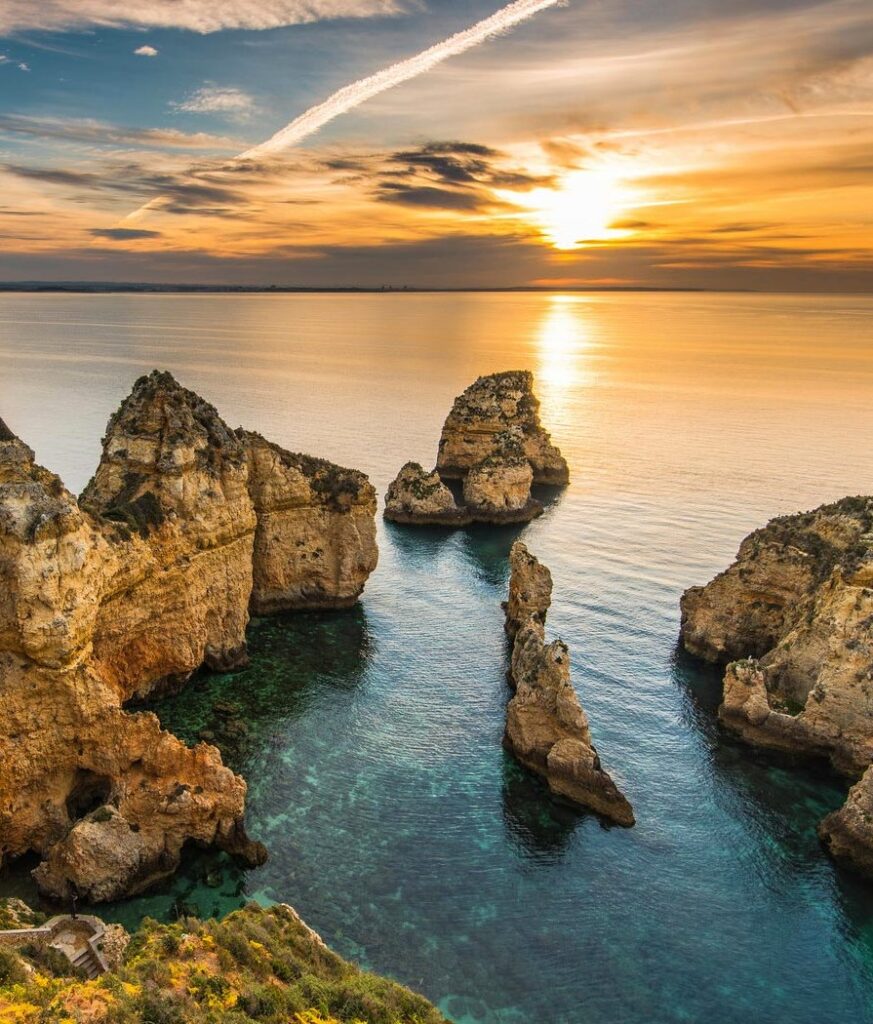 Ponta da Piedade Lagos sunset cruise